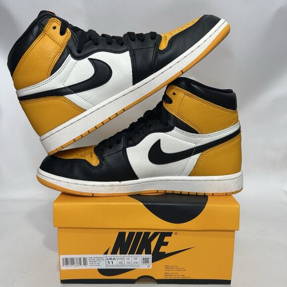 Nike Air Jordan 1 Retro High OG “Yellow Toe/Taxi” main image 5